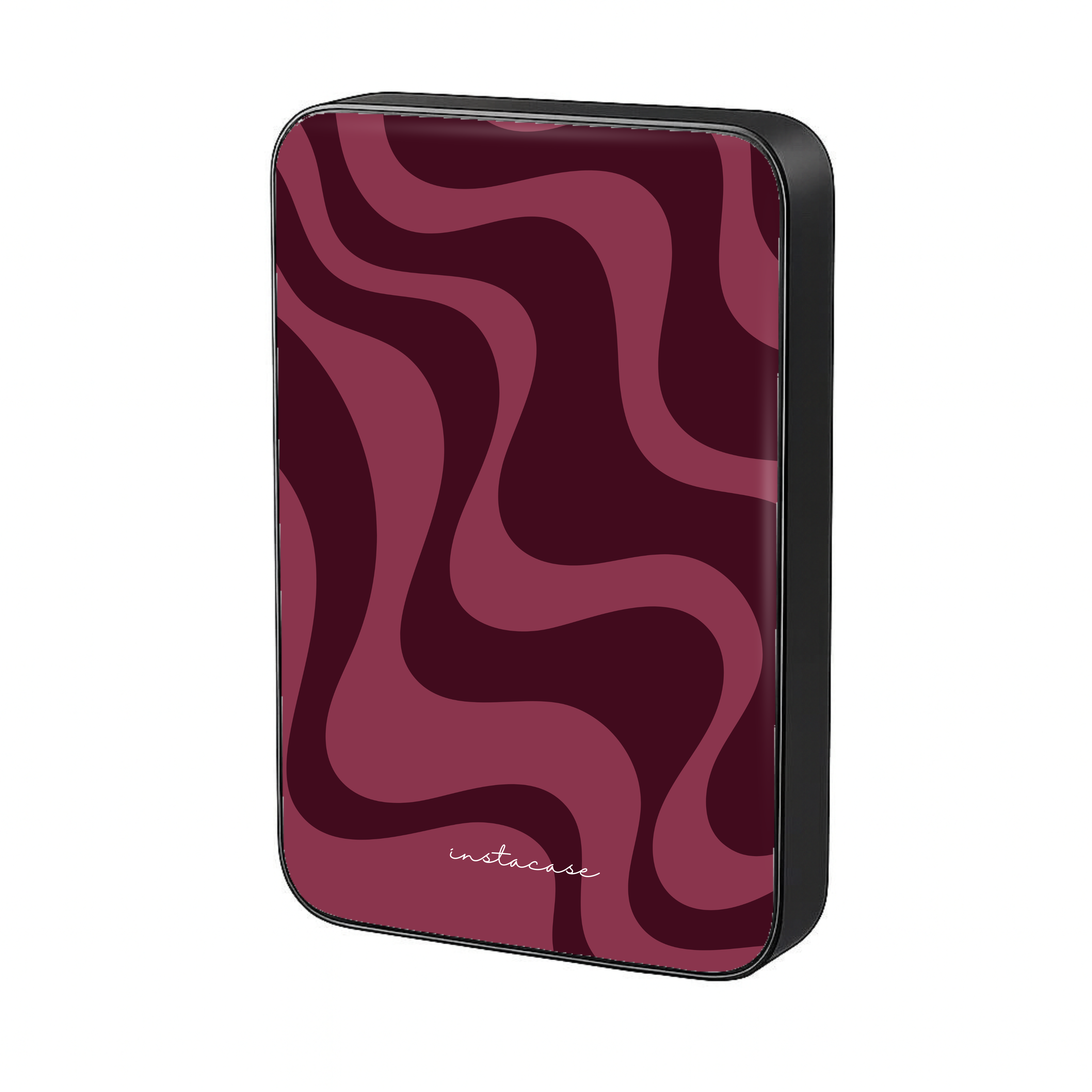 Burgundy Flow - Power Bank Magnética