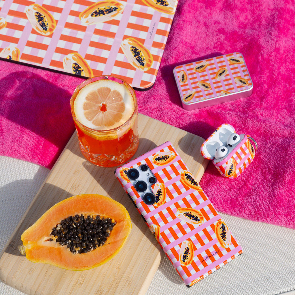 Papaya Party - Capa Samsung Premium Glossy