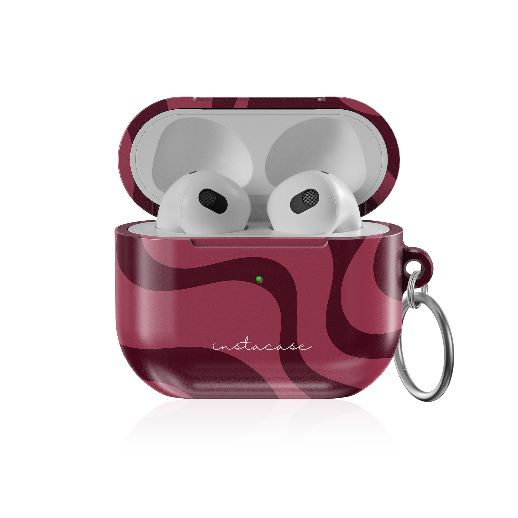 Burgundy Flow - Capa AirPods