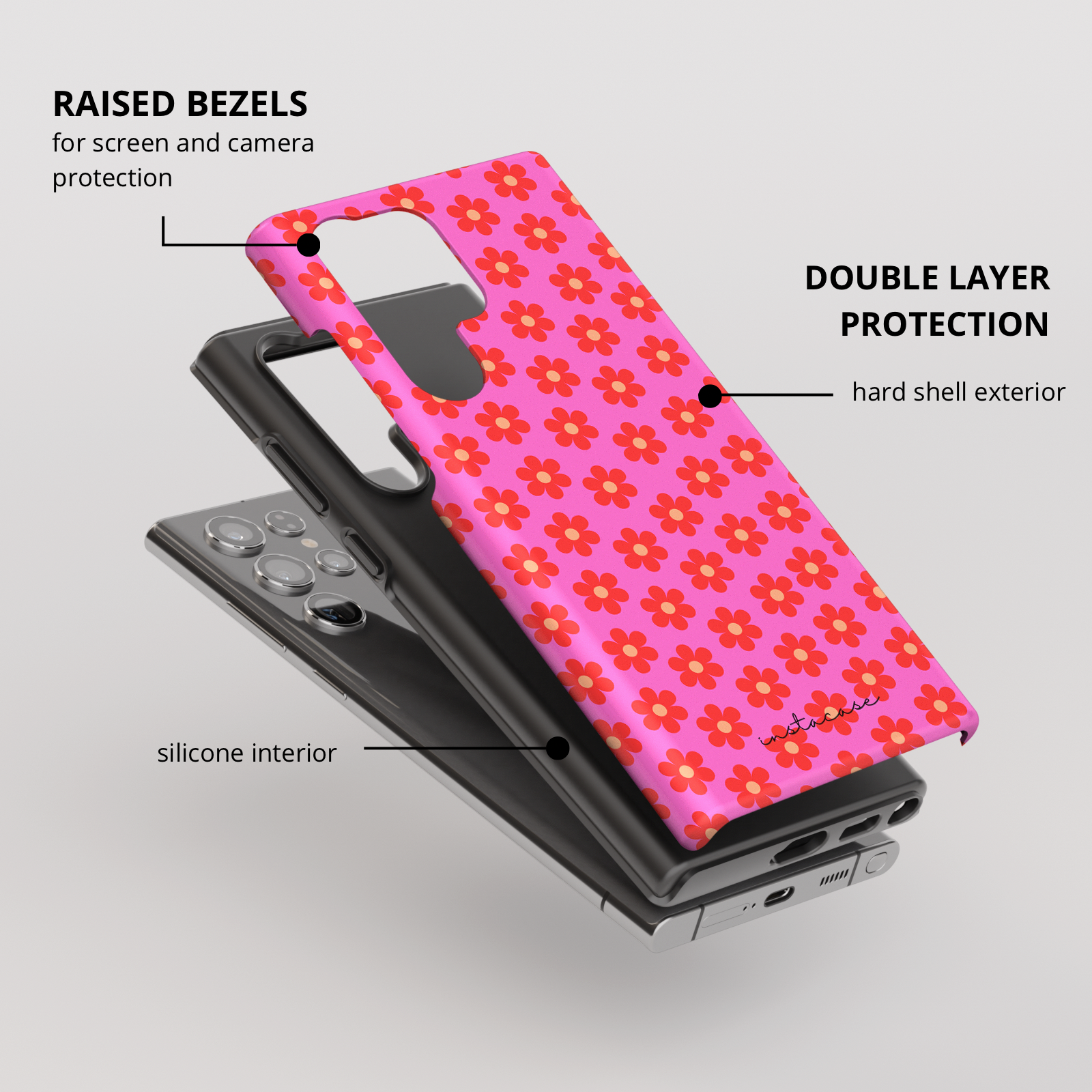 Flower Rush - Capa Samsung Premium Glossy
