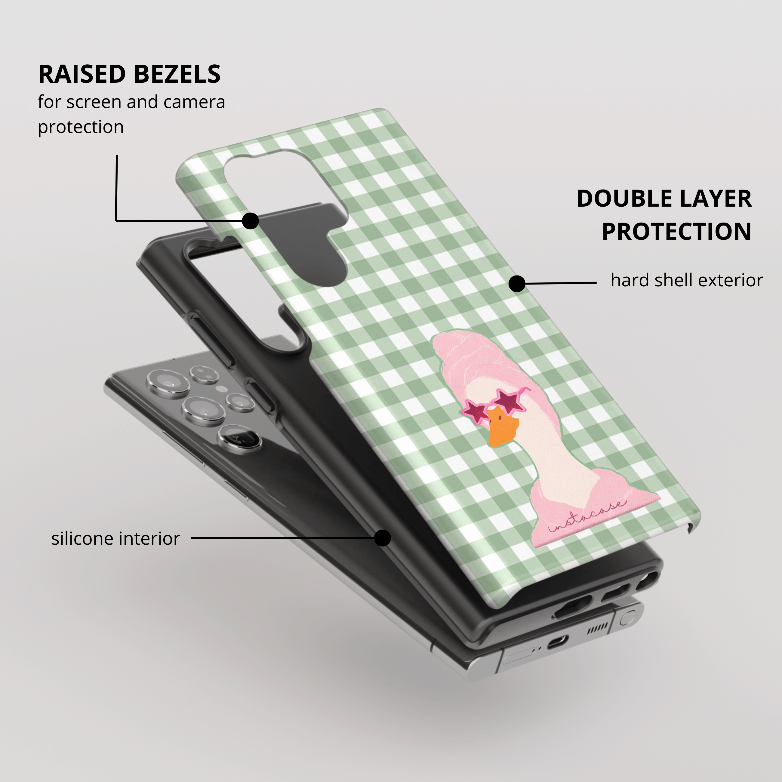 Glam Duck - Capa Samsung Premium Glossy