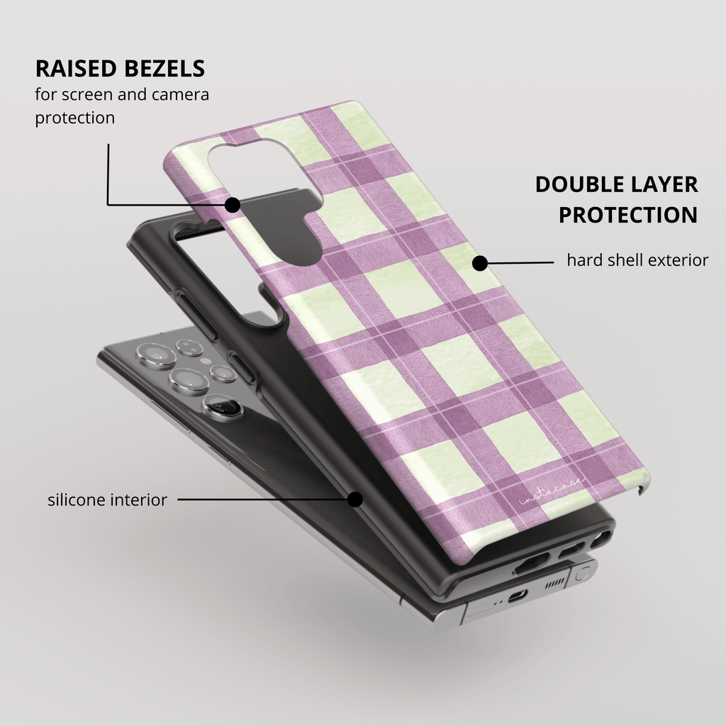 Lilac Meadow - Capa Samsung Premium Glossy