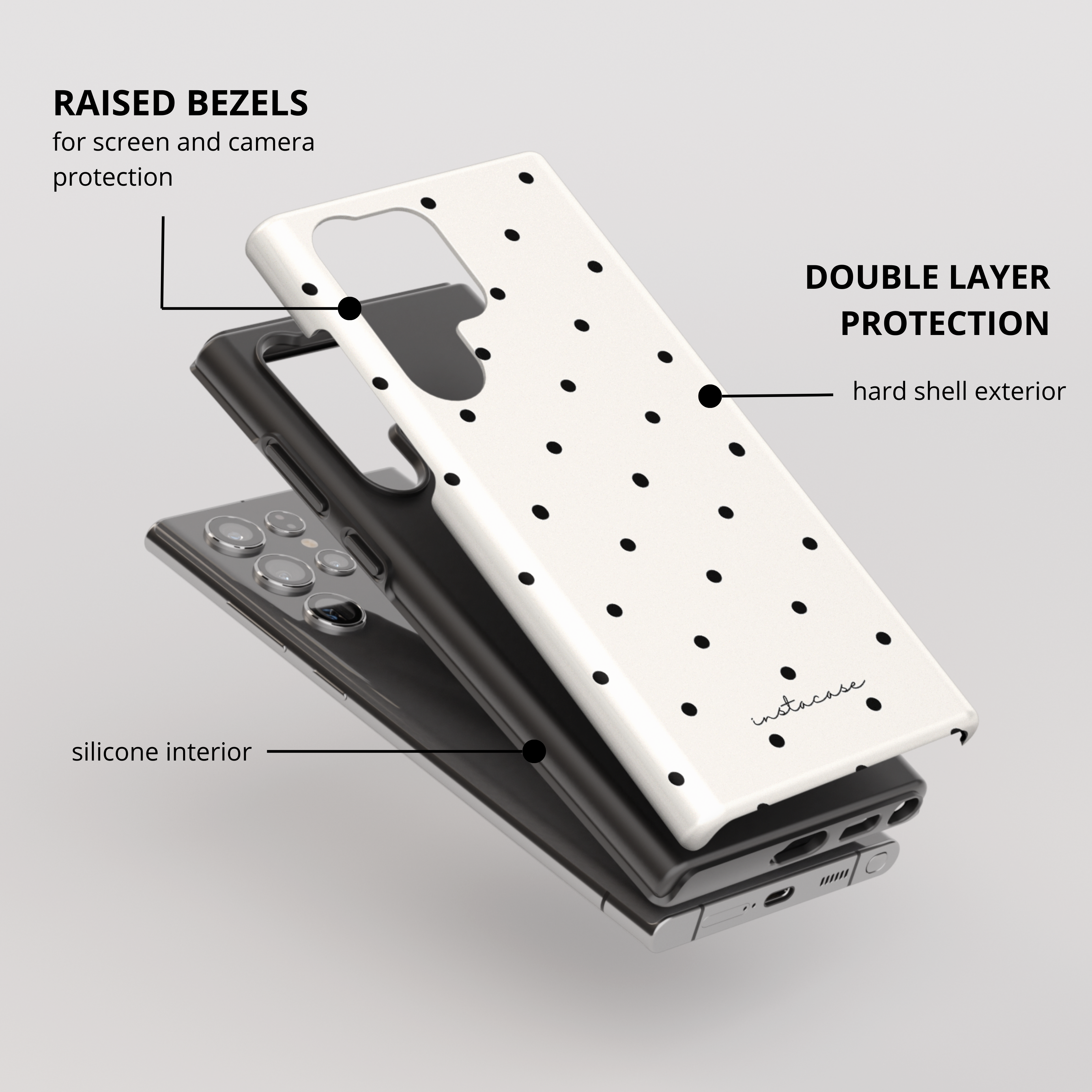 Timeless Noir - Capa Samsung Premium Glossy