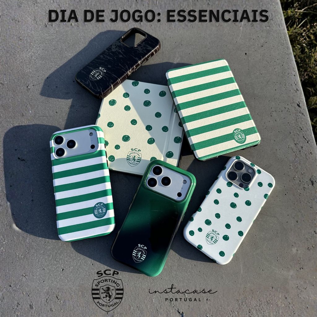 Capa Samsung Sporting - Bolinhas Verdes